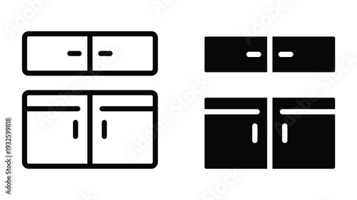 Minimalist Kitchen Cabinets Design with Simple Handles for Modern Interiors