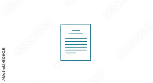 Document with lines of text and header.