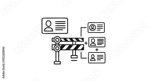 Identity Verification Process Blocked by Security Barrier.