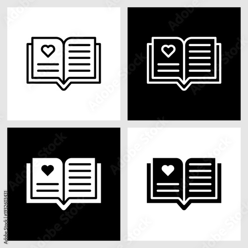 Ethical Foundation Icon with Black and White Background