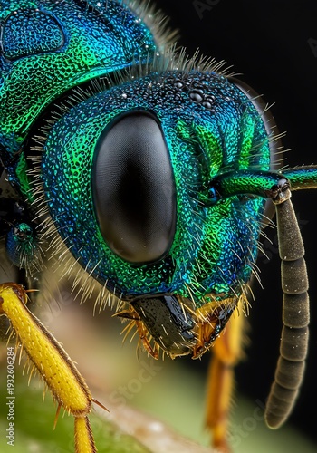 Emerald Jewel: A Macro Portrait