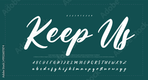  signature style, great for personal logos and stationery. 