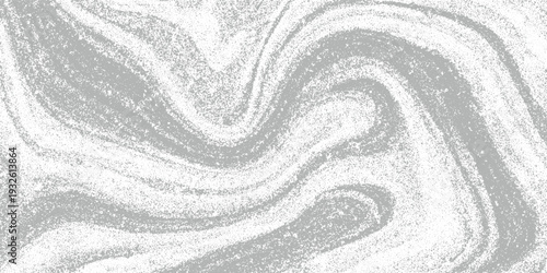 Swirling grey and white abstract texture with grainy pattern and organic flow