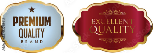 Premium and excellent quality labels for products or branding