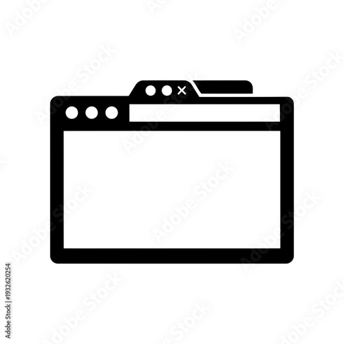 tablet pc with blank screen