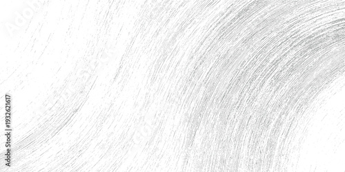 Subtle grey curved lines and dots forming a textured abstract pattern on a white background