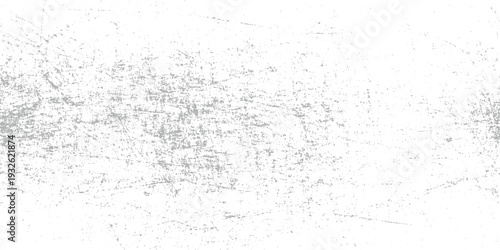 White surface with scattered grey distressed scratches and speckles texture background grunge
