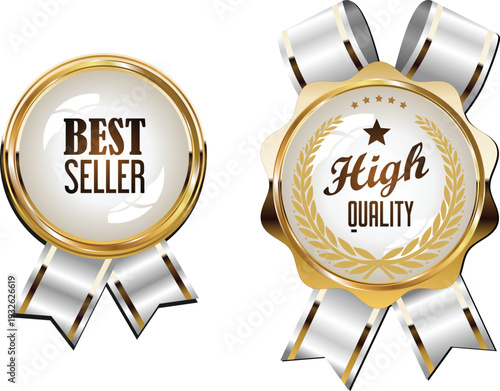 Best seller and high quality ribbons for product awards
