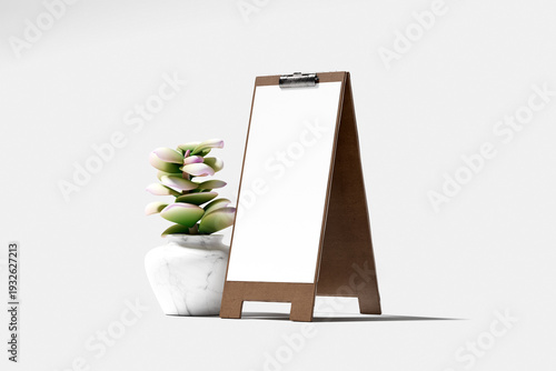 Table Menu Blank