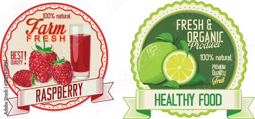 Labels for organic and farm fresh products