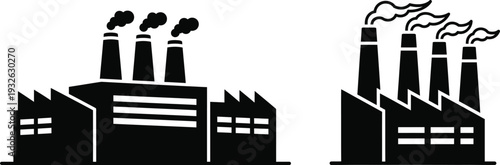 Industrial labor and factory work manufacturing and production line workers