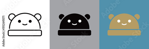 熊の帽子アイコン