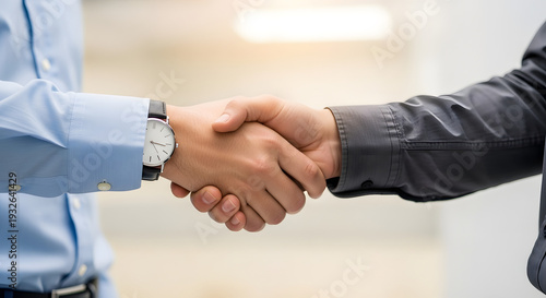 Diverse Hands Shaking Unity, Partnership, and Cooperation