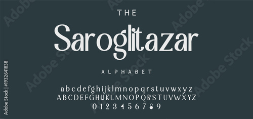 Elegant ligature alphabet letters font logo. Typography luxury classic lettering serif fonts decorative wedding vintage retro logos, design for fashion,beauty shop and brand . vector illustration