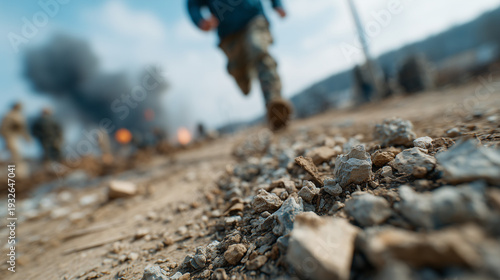 The Battlefield Run: A sold...