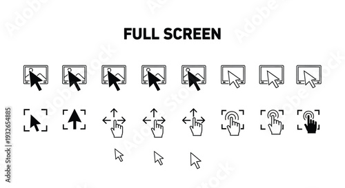A comic strip illustration of a person interacting with various computer interfaces