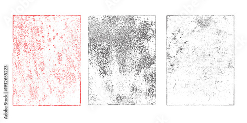 Grunge Urban Backgrounds set.Texture Vector.Dust Overlay Distress Grain ,Simply Place illustration over any Object to Create grungy Effect .abstract,splattered , dirty, texture for your design.
