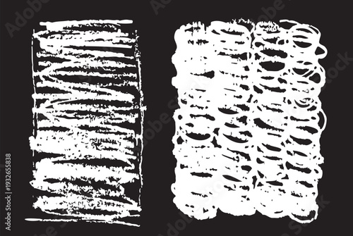 Chalk textured background, brush scribble