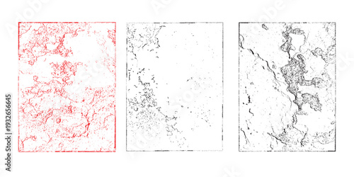 Grunge Urban Backgrounds set.Texture Vector.Dust Overlay Distress Grain ,Simply Place illustration over any Object to Create grungy Effect .abstract,splattered , dirty, texture for your design.
