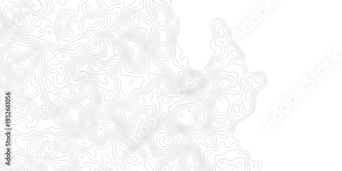Abstract pattern with lines topographic map background. Topography and geography map grid abstract backdrop. Topographic cartography. Topographic Map. Topographic Relief.