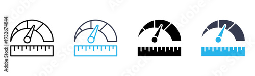 Criteria icon multiple style vector illustration