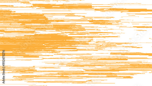 Horizontal orange and white abstract grunge texture