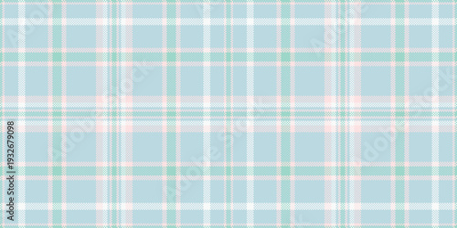 Oilcloth check fabric background, conceptual pattern vector texture. Pajamas seamless tartan plaid textile in light and misty rose colors.