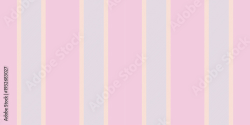 Fibre textile fabric seamless, mother vertical pattern texture. Hotel stripe lines background vector in light color.