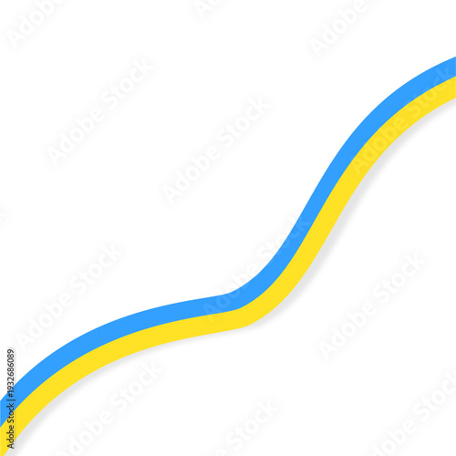 Free Download World Down Syndrome Day  Blue and Yellow Ribbon Decoration  - GFXLoad