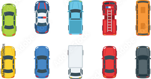 Flat vector illustration, of blue electric water pumps, industrial centrifugal motor assemblies, pipe fittings, plumbing valves, and mechanical engineering components.