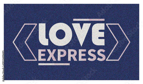 Vector love express logo