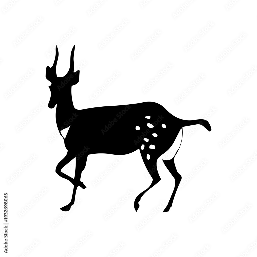 Obraz premium DEER Icon