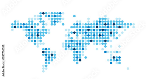 mondo, pixel, pianeta, informatica, digitale, concetto tecnologia, digitale	
