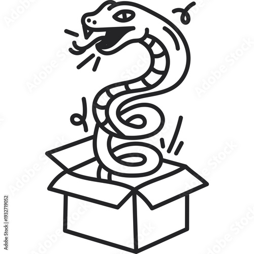 Surprise Snake in Box Icon