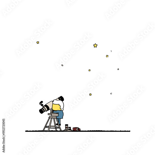 Polar-Aligned Star Tracker Camera Setup