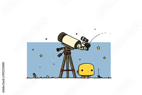 Polar-Aligned Star Tracker Camera Setup