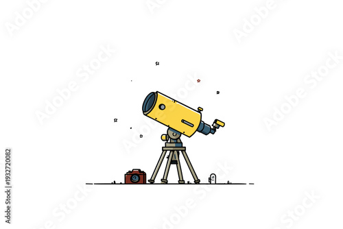 Polar-Aligned Star Tracker Camera Setup