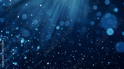 Celestial background loop with stars and glowing light in cosmic space