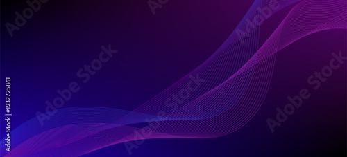 Abstract violet and light blue geometric background. Dynamic shapes composition. Cool background design for posters. Vector illustration. Basic RGB