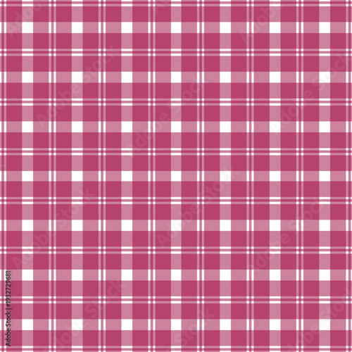 Pastel tablecloth gingham. Seamless vector plaid pattern suitable for fashion, interiors and Easter decor.
