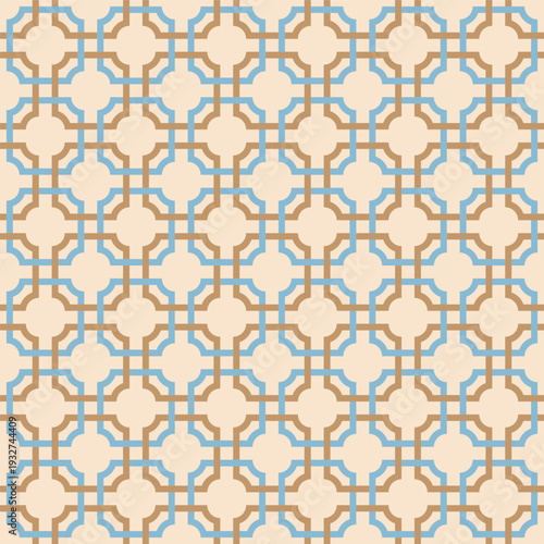 A geometric, abstract pattern background illustration. pattern graphic used for wallpaper, tile, fabric, textile, interior.