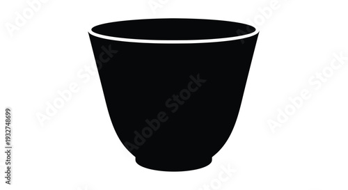 Vintage sewing machine silhouette with mechanical parts and classic design elements