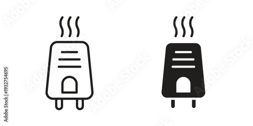 Air purifier icon Symbol for App and Web UI Design Vectors