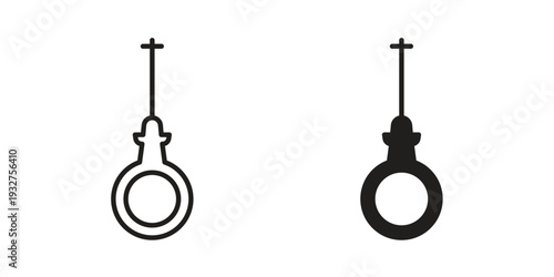 Car dipstick icon Symbol for App and Web UI Design Vectors