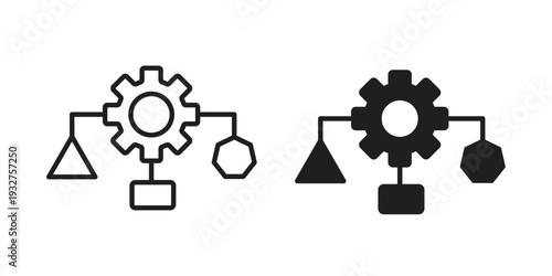 classification icon Symbol for App and Web UI Design Vectors