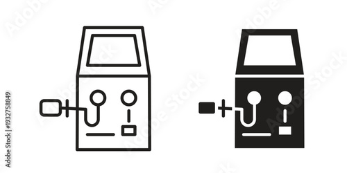 Dialysis icon Symbol for App and Web UI Design Vectors