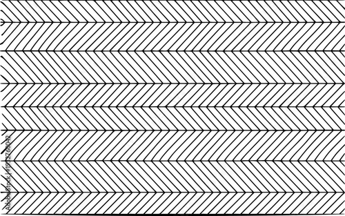 Black and white chevron pattern with parallel lines creating a textured geometric background