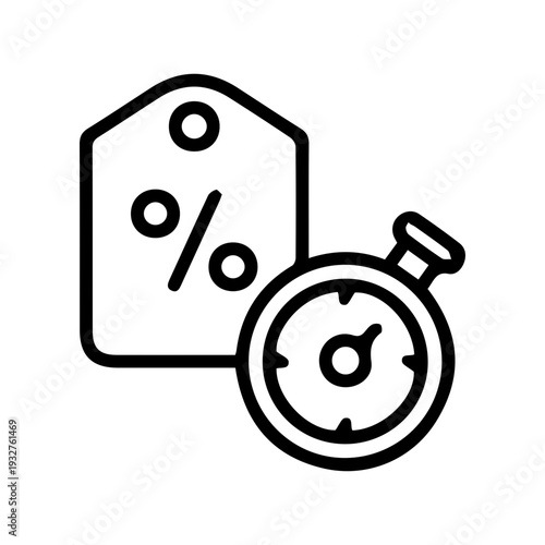 Discount time icon