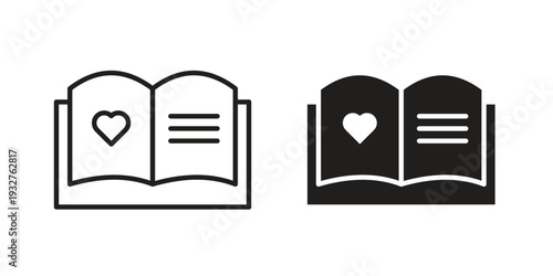 Guests book icon Symbol for App and Web UI Design Vectors