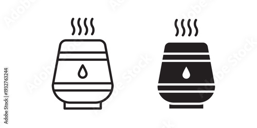 Humidifier icon Symbol for App and Web UI Design Vectors